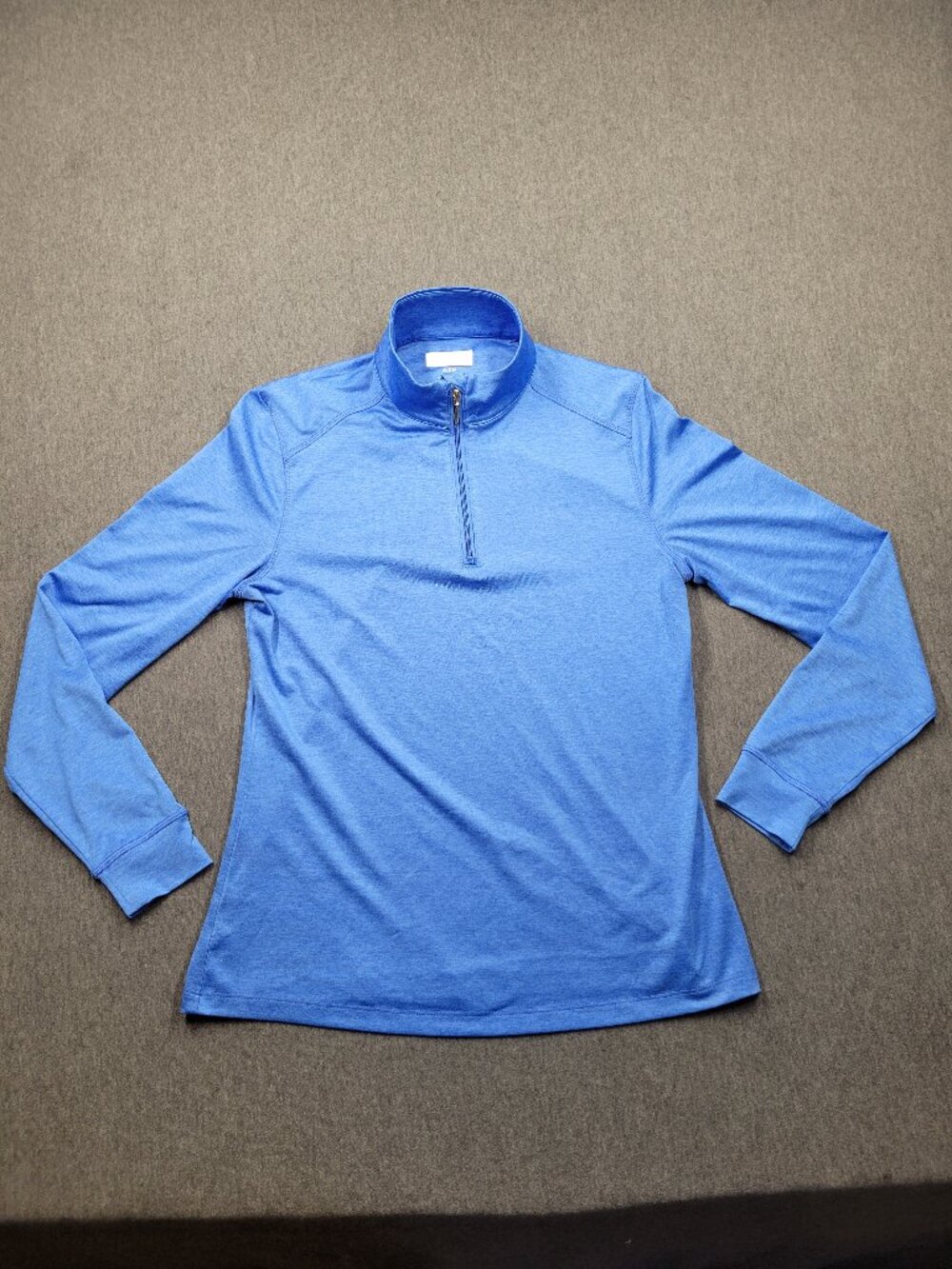 Greg Norman half zip size small blue good condition
